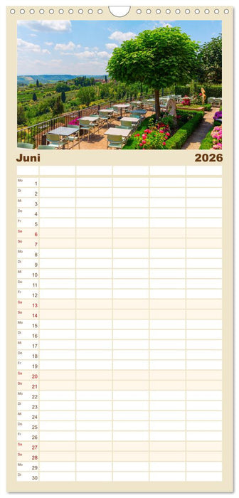 San Gimignano, die Stadt der Türme (CALVENDO Familienplaner 2026)