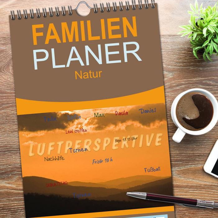 Luftperspektive (CALVENDO Familienplaner 2026)