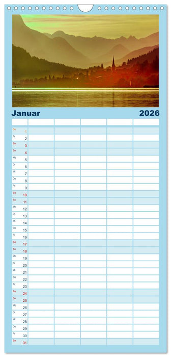 Luftperspektive (CALVENDO Familienplaner 2026)