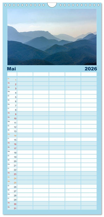 Luftperspektive (CALVENDO Familienplaner 2026)