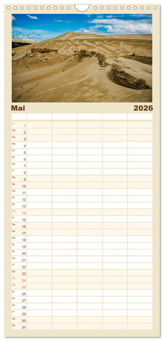 Neuseeland - Landschaftsträume (CALVENDO Familienplaner 2026)