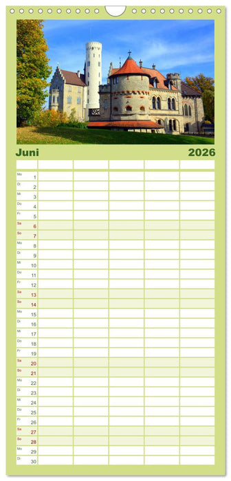 Unsere schöne Heimat - Die Schwäbische Alb (CALVENDO Familienplaner 2026)