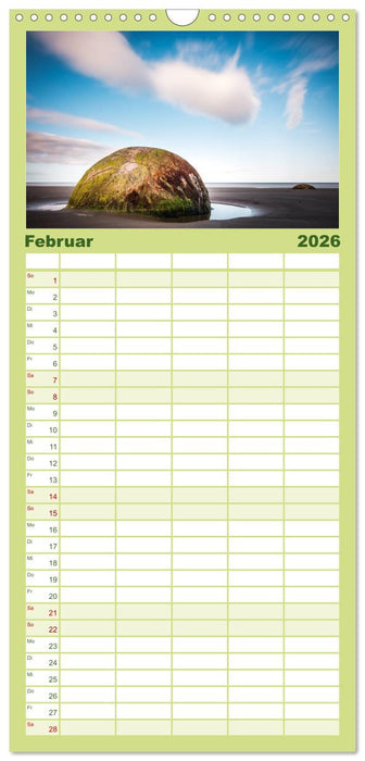 Wunder Natur II (CALVENDO Familienplaner 2026)