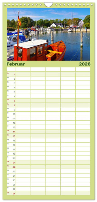 Insel Hiddensee - Dat söte Länneken (CALVENDO Familienplaner 2026)