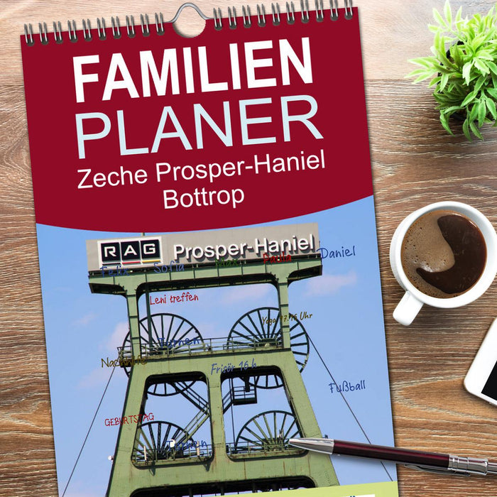 Zeche Prosper-Haniel Bottrop (CALVENDO Familienplaner 2026)