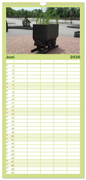 Zeche Prosper-Haniel Bottrop (CALVENDO Familienplaner 2026)