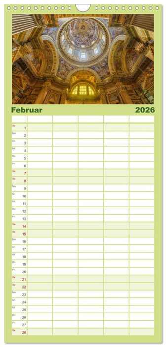 Italien von der Toskana nach Sizilien (CALVENDO Familienplaner 2026)