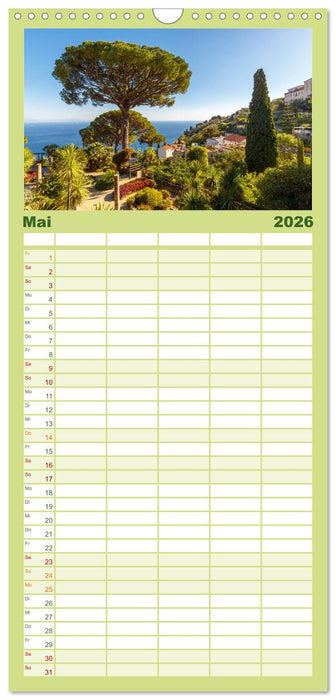 Italien von der Toskana nach Sizilien (CALVENDO Familienplaner 2026)