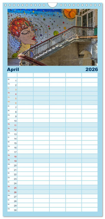 Heilstätten - verlassen und vergessen (CALVENDO Familienplaner 2026)