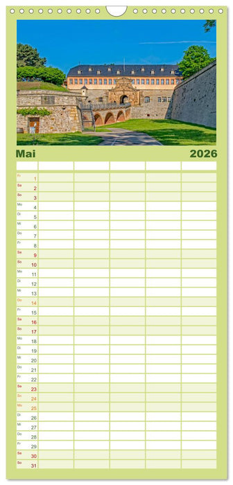 Erfurt - meine Stadt mit viel Herz (CALVENDO Familienplaner 2026)