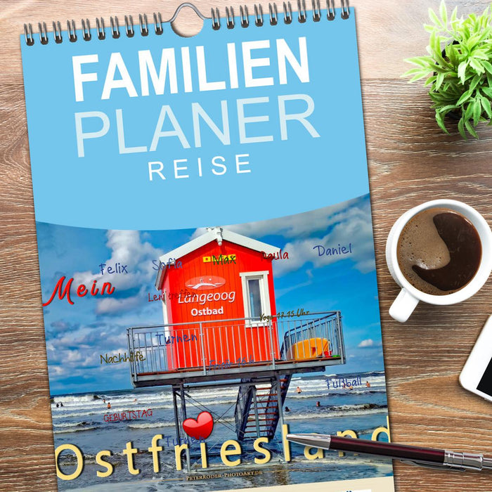Mein Ostfriesland (CALVENDO Familienplaner 2026)