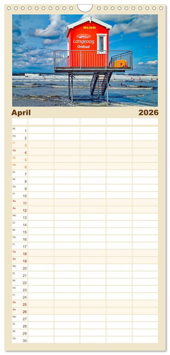 Mein Ostfriesland (CALVENDO Familienplaner 2026)