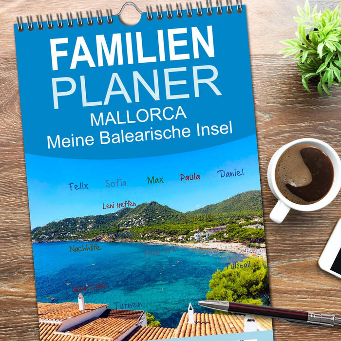 MALLORCA, Meine Balearische Insel (CALVENDO Familienplaner 2026)