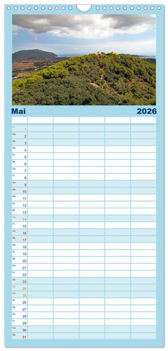 MALLORCA, Meine Balearische Insel (CALVENDO Familienplaner 2026)