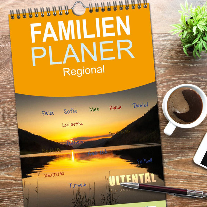 Ultental - Ein Jahr in Bildern (CALVENDO Familienplaner 2026)