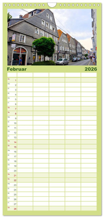 Ein Blick auf Lippstadt (CALVENDO Familienplaner 2026)