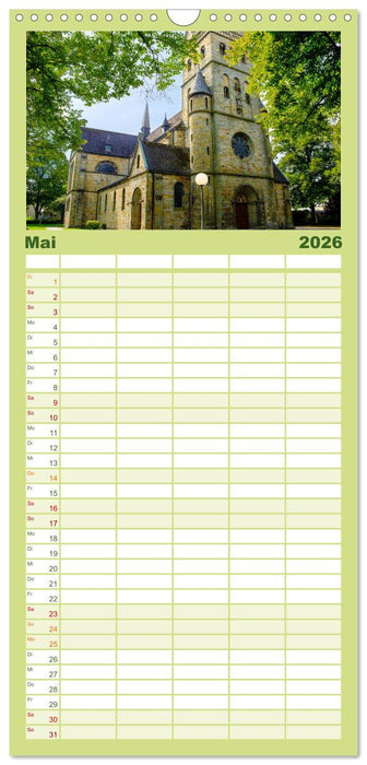 Ein Blick auf Lippstadt (CALVENDO Familienplaner 2026)