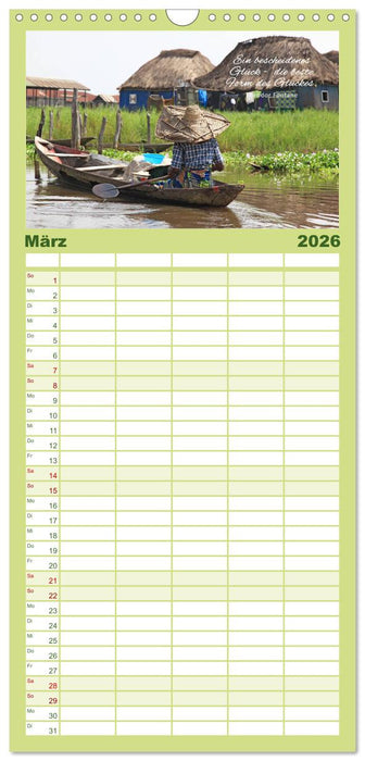 Ruhe und Gelassenheit 2026 (CALVENDO Familienplaner 2026)