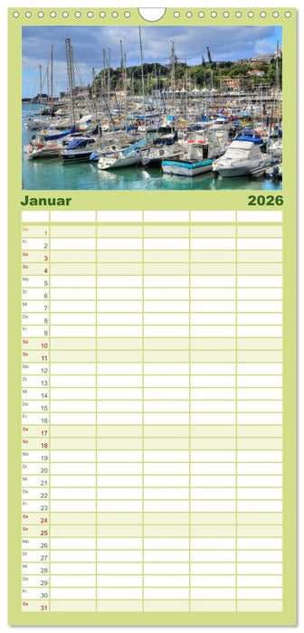 Wildes Madeira - Inselimpressionen (CALVENDO Familienplaner 2026)