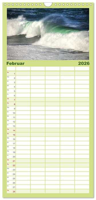 Wildes Madeira - Inselimpressionen (CALVENDO Familienplaner 2026)