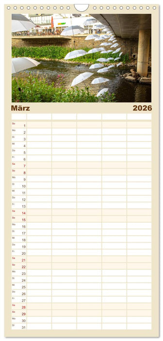 SIEGEN Stadt auf acht Bergen (CALVENDO Familienplaner 2026)