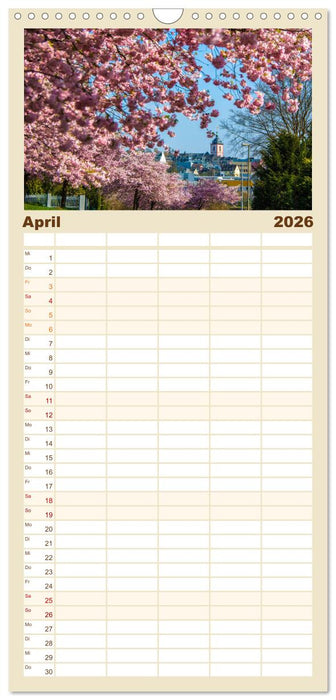 SIEGEN Stadt auf acht Bergen (CALVENDO Familienplaner 2026)