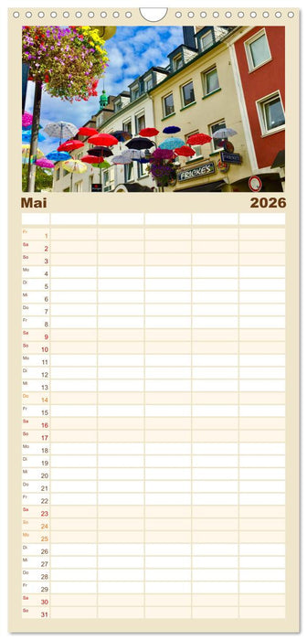 SIEGEN Stadt auf acht Bergen (CALVENDO Familienplaner 2026)