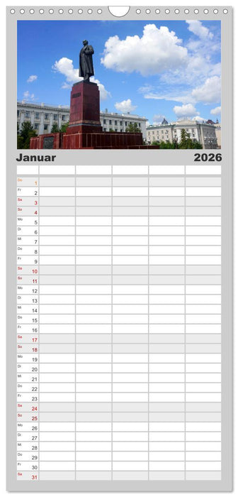 LENIN LEBT - Bilder einer Ikone (CALVENDO Familienplaner 2026)