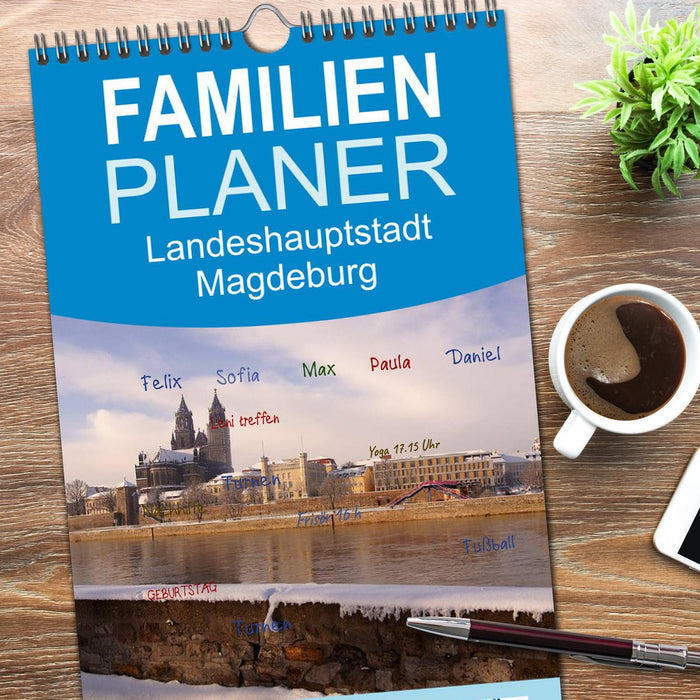Landeshauptstadt Magdeburg (CALVENDO Familienplaner 2026)