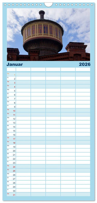 Landeshauptstadt Magdeburg (CALVENDO Familienplaner 2026)