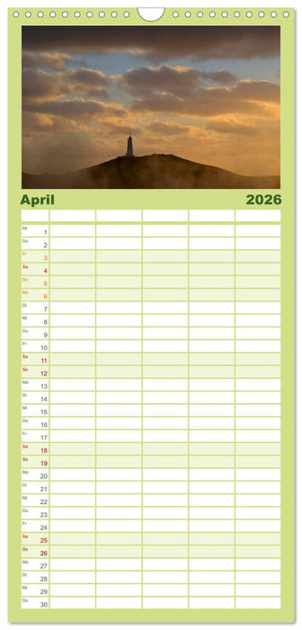 Island (CALVENDO Familienplaner 2026)