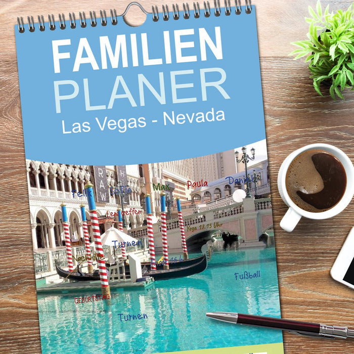 Las Vegas - Nevada (CALVENDO Familienplaner 2026)