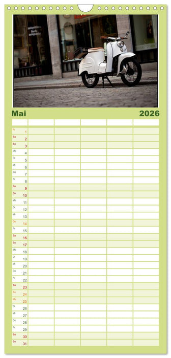 Oldtimer auf Tour (CALVENDO Familienplaner 2026)