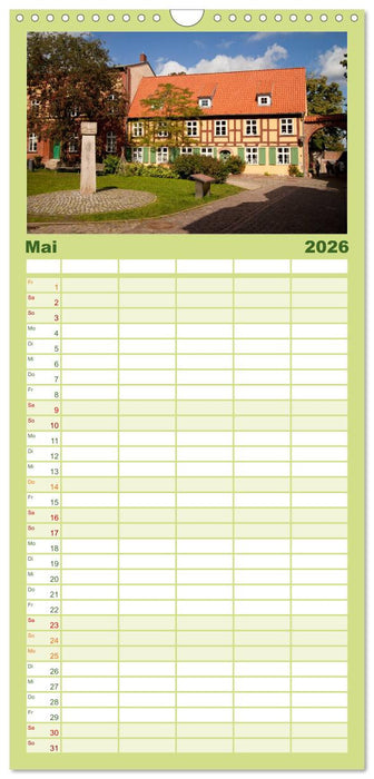 Hansestadt Stralsund (CALVENDO Familienplaner 2026)