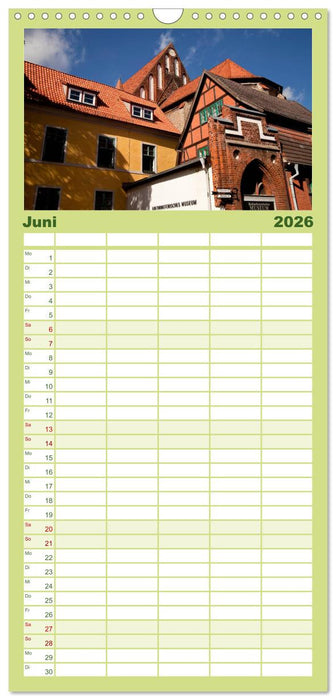 Hansestadt Stralsund (CALVENDO Familienplaner 2026)