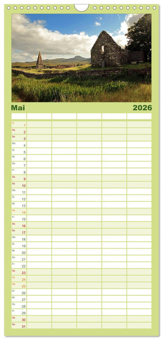 Schottland - magischen Orten auf der Spur (CALVENDO Familienplaner 2026)