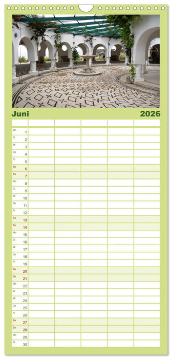 Trauminsel Rhodos (CALVENDO Familienplaner 2026)