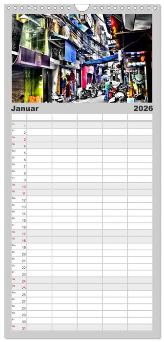 Vietnam - Mit anderen Augen (CALVENDO Familienplaner 2026)