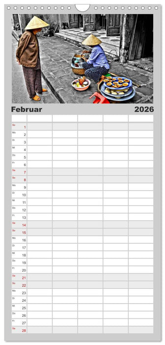 Vietnam - Mit anderen Augen (CALVENDO Familienplaner 2026)