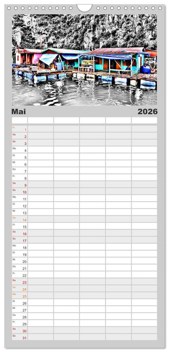 Vietnam - Mit anderen Augen (CALVENDO Familienplaner 2026)