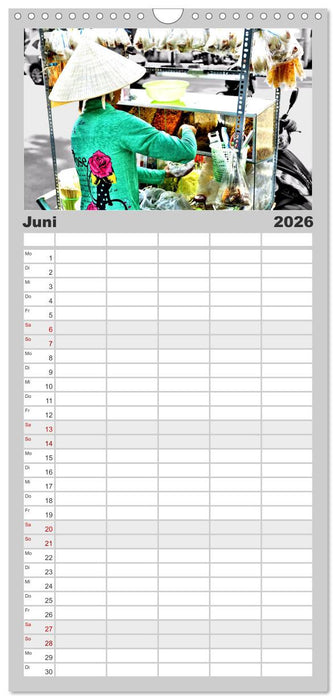 Vietnam - Mit anderen Augen (CALVENDO Familienplaner 2026)