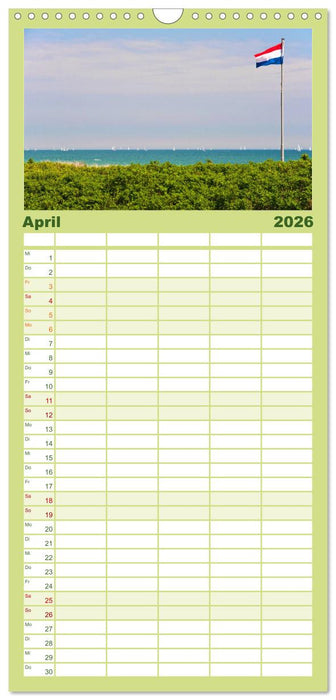 Schlei und Ostsee - Eine Region zum Verlieben (CALVENDO Familienplaner 2026)