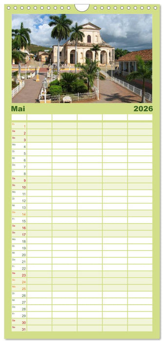 Kuba • Impressionen (CALVENDO Familienplaner 2026)