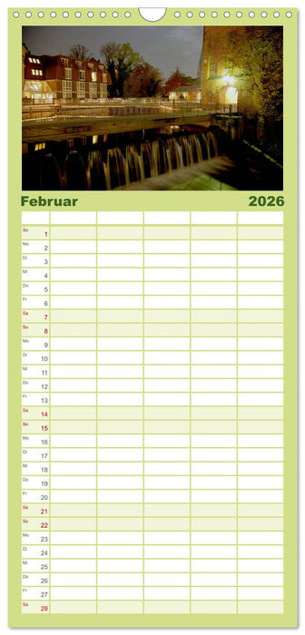 Lüneburg - Die Salz- und Hansestadt (CALVENDO Familienplaner 2026)