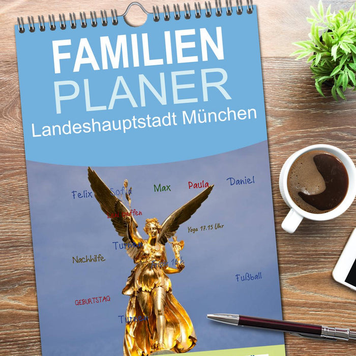 Landeshauptstadt München (CALVENDO Familienplaner 2026)