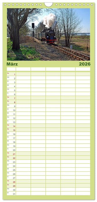 Rügen – Insel der Superlative (CALVENDO Familienplaner 2026)