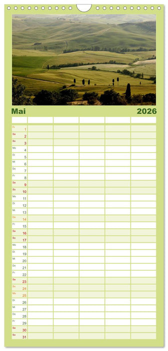 Traumhaftes Italien (CALVENDO Familienplaner 2026)