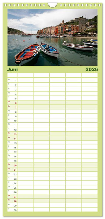 Traumhaftes Italien (CALVENDO Familienplaner 2026)