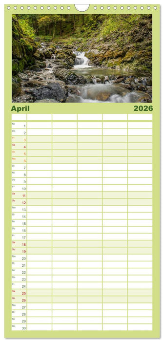 Das Oberstdorfer Allgäu (CALVENDO Familienplaner 2026)