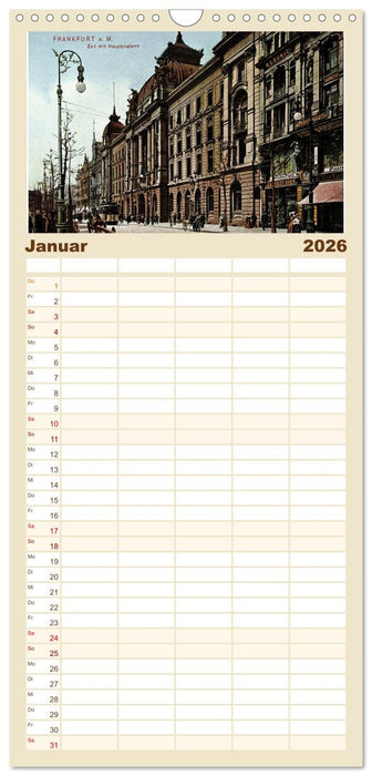 Es war einmal... in Frankfurt (Main) (CALVENDO Familienplaner 2026)